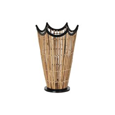 DKD Home Decor Stojalo za dežnike DKD Home Decor ratan črna kovina (32 x 32 x 50 cm)