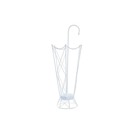 DKD Home Decor Stojalo za dežnike DKD Home Decor Metal White (29 x 23 x 70,5 cm)