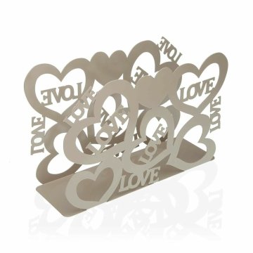 Versa Stojalo za revije Versa Cozy Grey Metal Iron (10 x 20 x 30 cm)