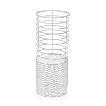 Versa Stojalo za dežnike Versa Nimes White Metal (20 x 50 x 20 cm)