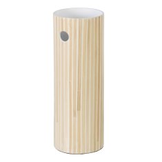 BigBuy Stojalo za dežnike Beige Bamboo 20 x 20 x 57 cm MDF Wood