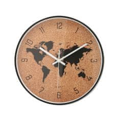 Quid Stenska ura Quid Svetovni zemljevid iz plastike (30 cm)