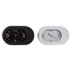 DKD Home Decor Namizna ura DKD Home Decor Budilka PVC (2 kosa) (21 x 5 x 12,6 cm)