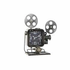DKD Home Decor Namizna ura DKD Home Decor Crystal Black Iron (31,5 x 10 x 35 cm)