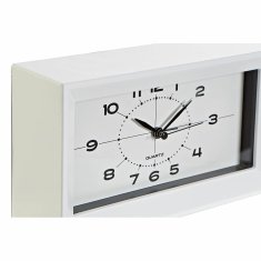 DKD Home Decor Namizna ura DKD Home Decor Black White PVC (20 x 5,5 x 11 cm) (2 kosa)