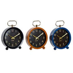 DKD Home Decor Namizna ura DKD Home Decor Brown Black Blue Metal (15 x 4 x 20 cm) (3 enote)