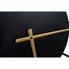DKD Home Decor Stenska ura DKD Home Decor Black Golden Metal (65 x 5 x 70 cm)