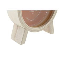 DKD Home Decor Namizna ura DKD Home Decor Face Wood (13 x 5 x 15 cm) (2 enoti)