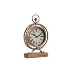 DKD Home Decor Namizna ura DKD Home Decor Golden Iron MDF Wood Traditional 16,5 x 5,5 x 27 cm