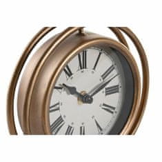 DKD Home Decor Namizna ura DKD Home Decor Golden Iron MDF Wood Traditional 16,5 x 5,5 x 27 cm