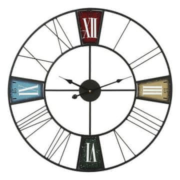 BigBuy Stenska ura Krožna večbarvna (60 x 60 x 4 cm)