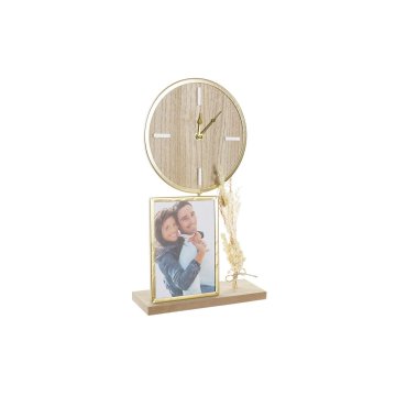 DKD Home Decor Namizna ura DKD Home Decor Foto okvir Kovina MDF (24 x 8 x 40 cm)