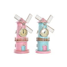 DKD Home Decor Namizna ura DKD Home Decor Pink Metal Celeste (15 x 13 x 29,5 cm) (2 enoti)