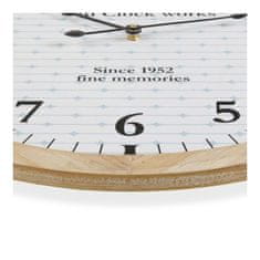 Versa Stenska ura Versa Vintage Metal Rope MDF Wood (53 x 5 x 53 cm)