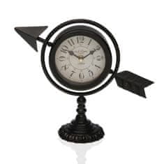 Versa Namizna ura Versa Black Complete arrow Metal (23 x 16 x 8 cm)