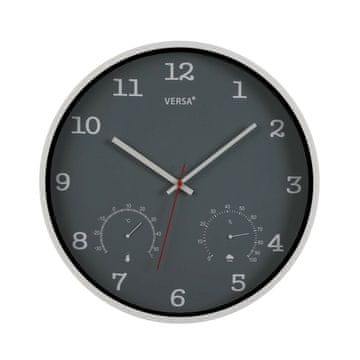 Versa Stenska ura Versa Grey Plastic (4,3 x 35,5 x 35,5 cm)