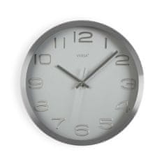 Versa Stenska ura Versa White Aluminium (4 x 30 x 30 cm)