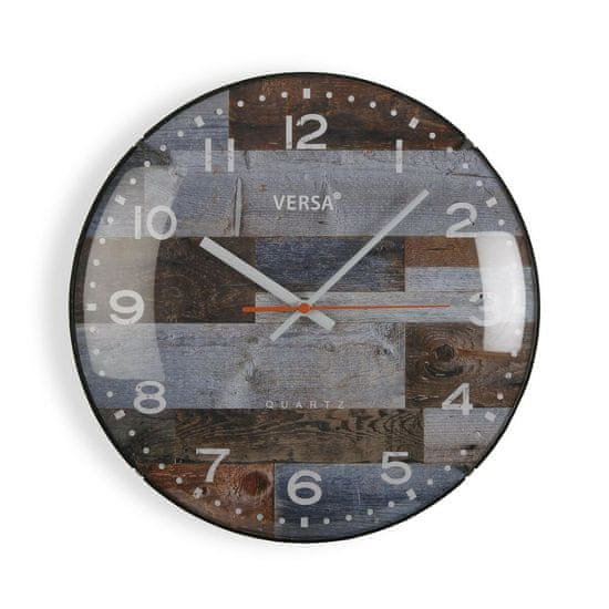 Versa Stenska ura Versa Blue Plastic (4,5 x 31 x 31 cm)