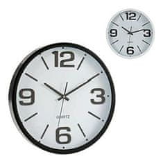 Gift Decor Watch White Black Crystal Plastic 40 x 5 x 40 cm