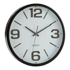 Gift Decor Watch White Black Crystal Plastic 40 x 5 x 40 cm
