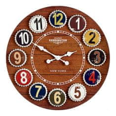 Gift Decor Stenska ura Multicolor Metal MDF (60 x 4 x 60 cm)