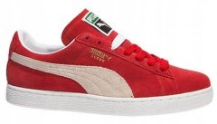 Puma Čevlji rdeča 37.5 EU Suede Classic Team Regal