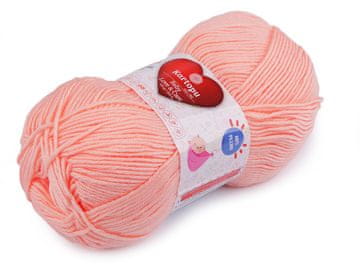 Pletena preja Baby Love a Care 100 g - (253) marelična