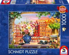 SCHMIDT Puzzle Visit Amsterdam 1000 kosov