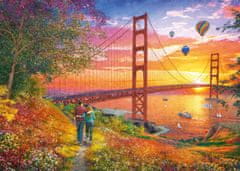 Schmidt Puzzle Sprehod do mostu Golden Gate 2000 kosov