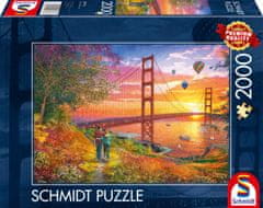 Schmidt Puzzle Sprehod do mostu Golden Gate 2000 kosov