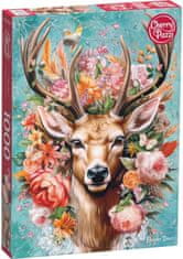 Cherry Pazzi Puzzle Jelen v cvetju 1000 kosov