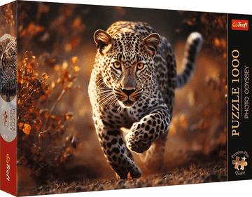 Trefl Sestavljanka Premium 1000 kosov - Foto odiseja: Divji leopard