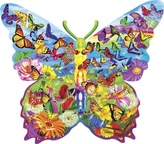 MasterPieces Butterfly Surprise Contour Puzzle 1000 kosov