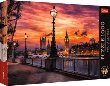 Trefl Sestavljanka Premium 1000 kosov - Foto odisejada:Big Ben, London