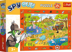 Trefl Iskanje slik Puzzle Spy Guy: Safari 24 kosov