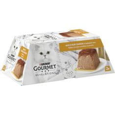 Purina Gourmet Revelations piščančja pašteta z omako 2 x 57 g