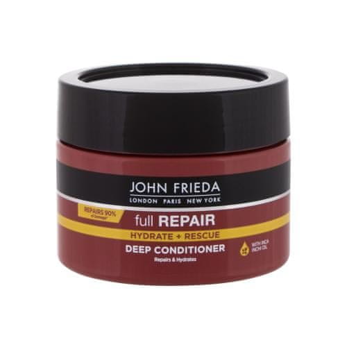 John Frieda Full Repair Hydrate + Rescue obnovitveni in vlažilni balzam za poškodovane in suhe lase za ženske