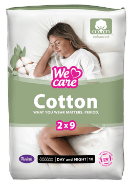 Violeta Cotton Day&Night damski vložki, 18/1