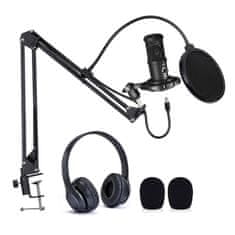 EasyPix MyStudio Podcast Kit, vključno z mikrofonom in slušalkami (MyStudio62021)