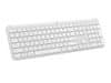 Logitech Signature Slim K950 tipkovnica, bela (920-012466)