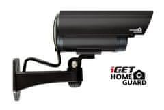 iGET HOMEGUARD HGDOA5666 - IP navidezna stenska kamera, za notranjo in zunanjo uporabo, utripajoča rdeča LED
