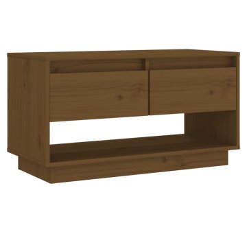 Vidaxl TV omarica 74x34x40 cm trdna borovina