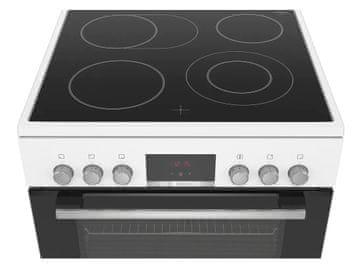 Bosch HKR39C220 Serie 4 steklokeramični štedilnik, bel