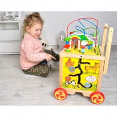 Northix Leseni voziček za otroke 