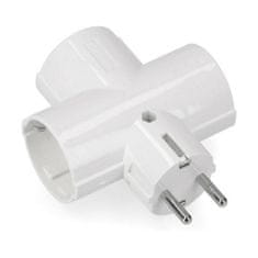 Edm Vtični adapter EDM Triple 2400 W 250 V 16 A Bakelit