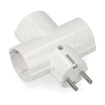 Edm Vtični adapter EDM Triple 2400 W 250 V 16 A Bakelit