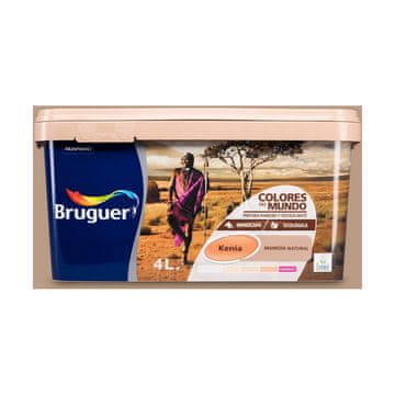 BigBuy Barva Bruguer Kenya 4 L Naravna rjava