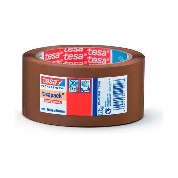 Tesa Lepilni trak TESA Brown (50 mm x 60 m)