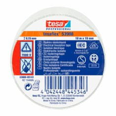Tesa Izolacijski trak TESA White PVC (10 m x 19 mm)