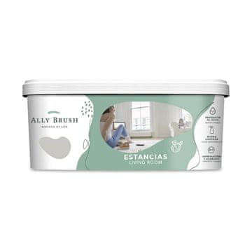 BigBuy Barva Ally Brush notranjost srebrna Silver Silver 3 L